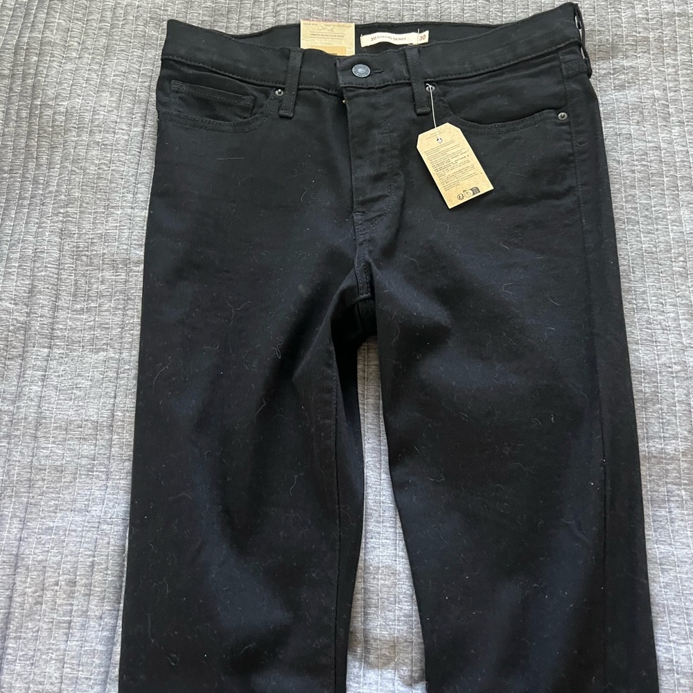 Black Levi Skinny Jeans